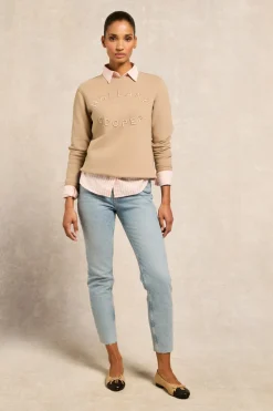 Women Holland Cooper Sweatshirts>Varsity Crew