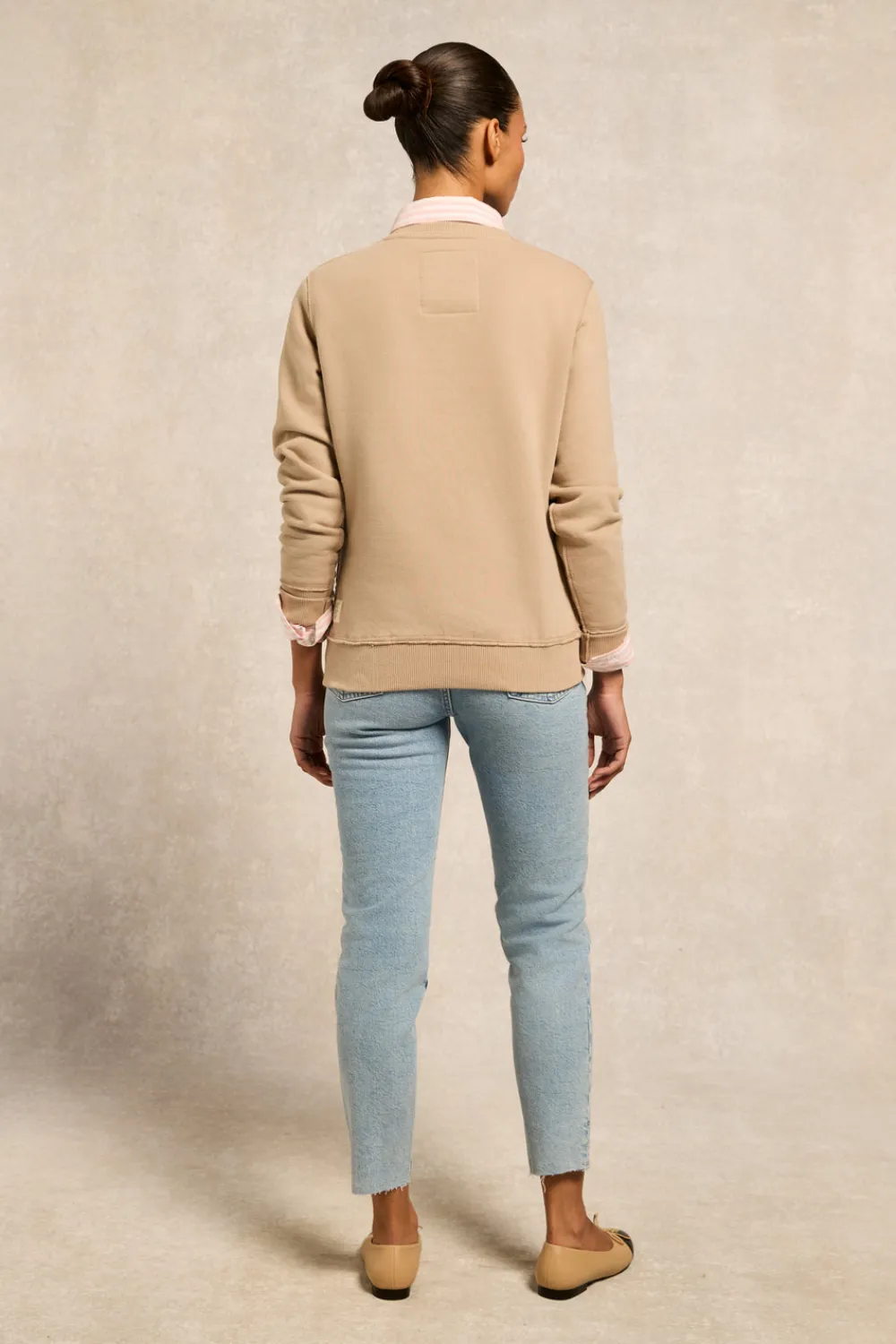 Women Holland Cooper Sweatshirts>Varsity Crew