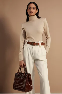 Women Holland Cooper Knitwear>Victoria Cashmere Roll Neck
