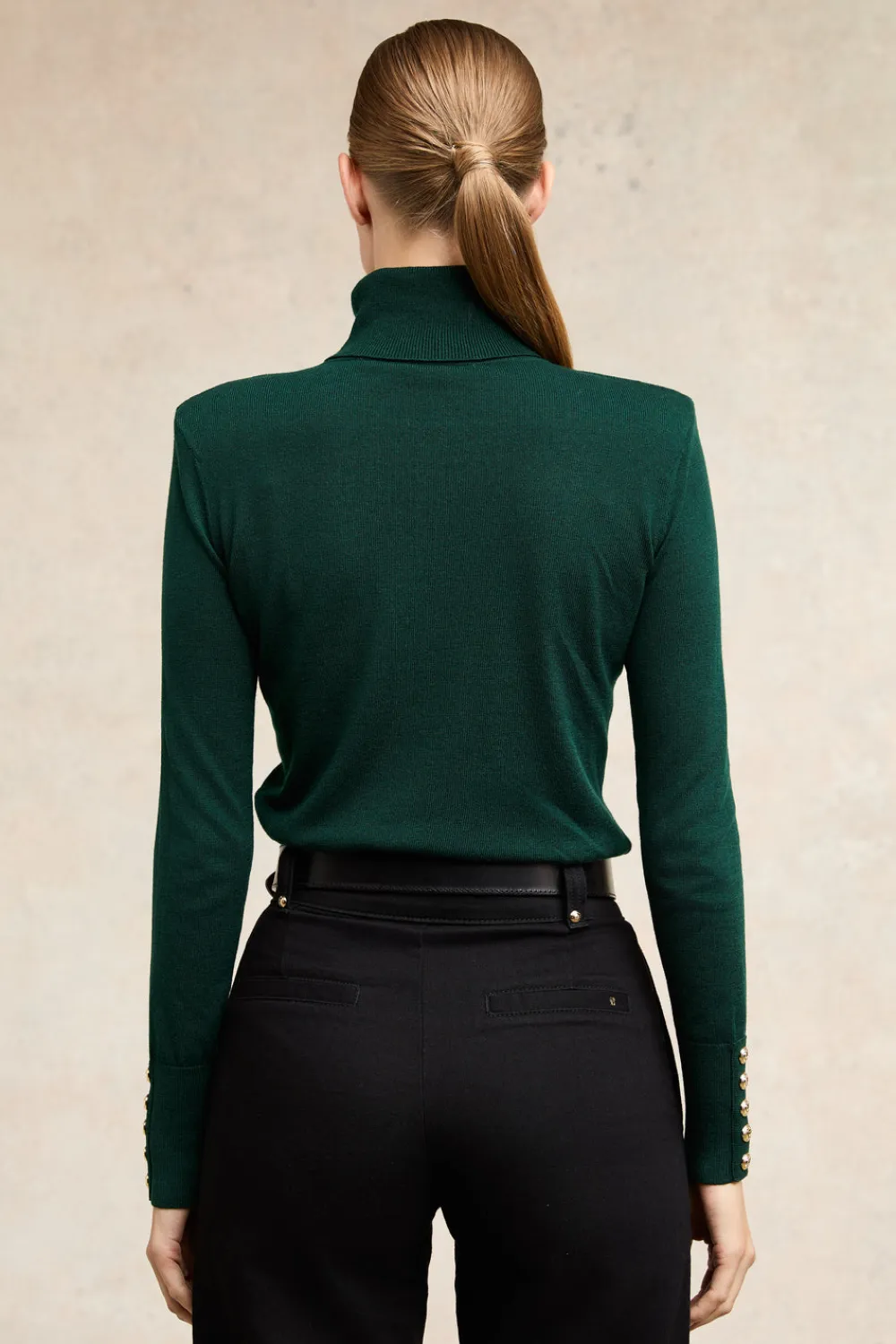 Women Holland Cooper Knitwear>Victoria Cashmere Roll Neck