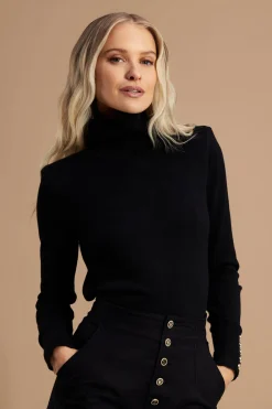 Women Holland Cooper Knitwear>Victoria Cashmere Roll Neck