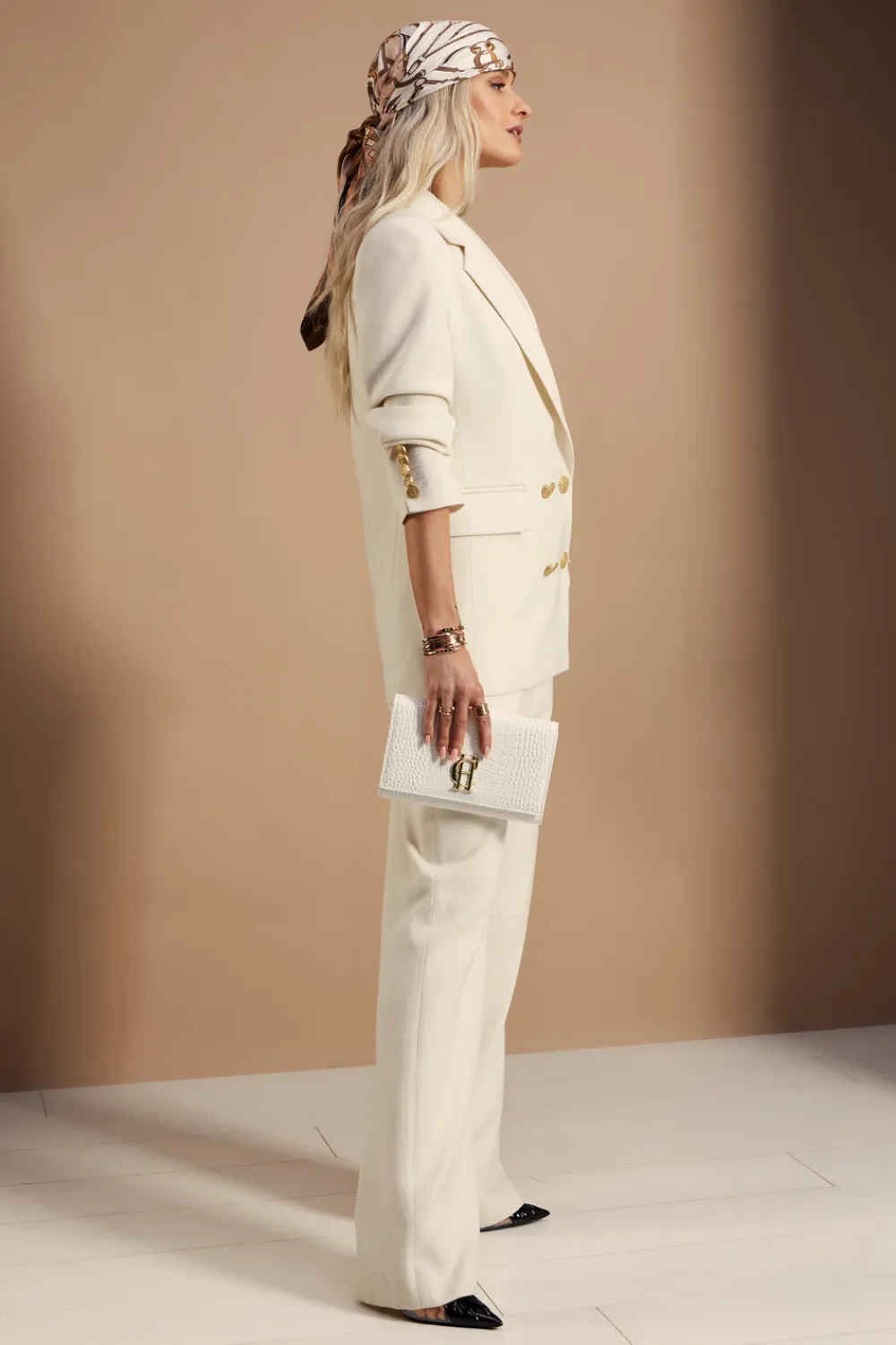Women Holland Cooper Scarves|Scarves>Victoria Silk Scarf