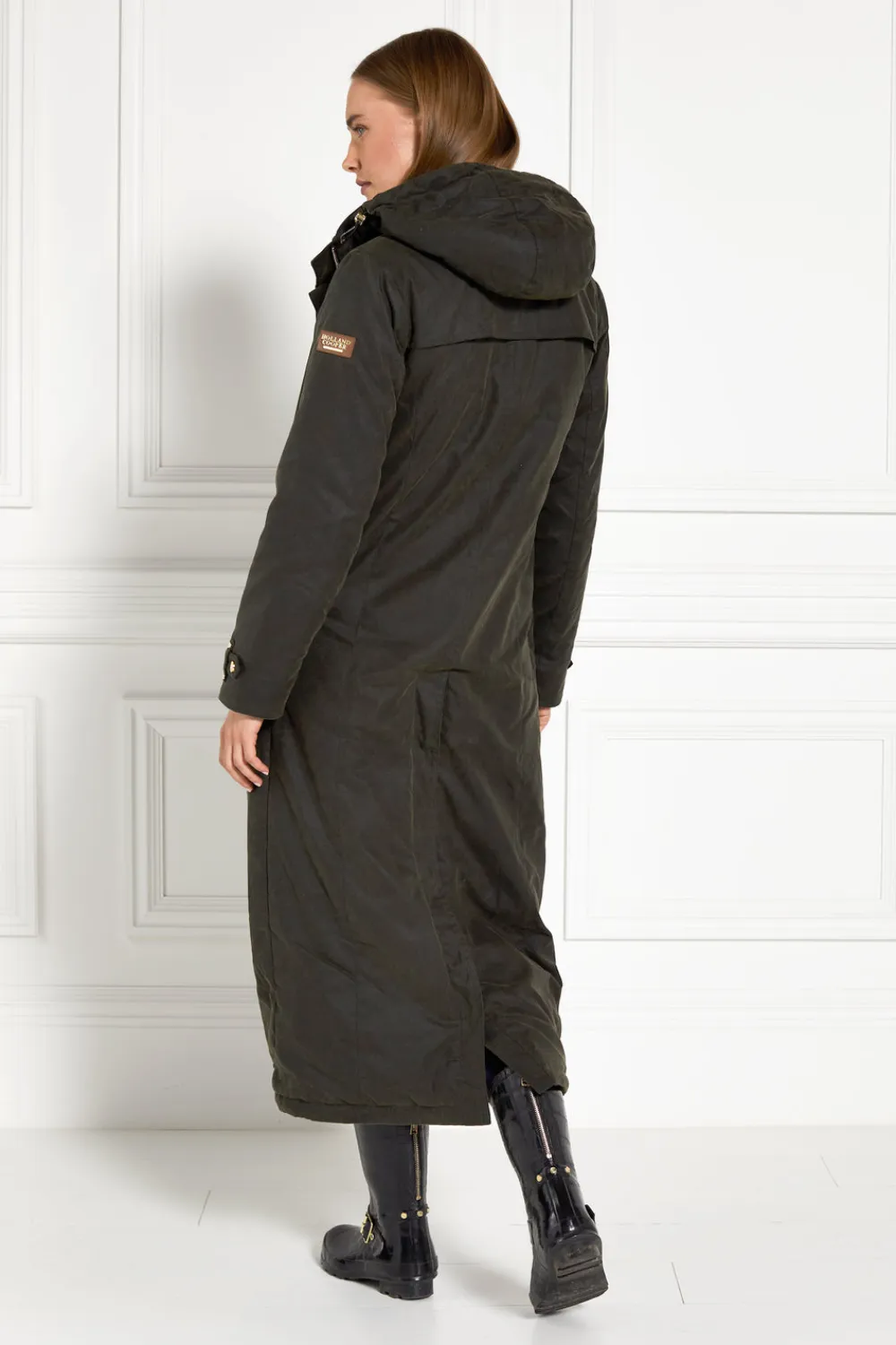 Women Holland Cooper Coats|Coats>Wax Longline Field Coat