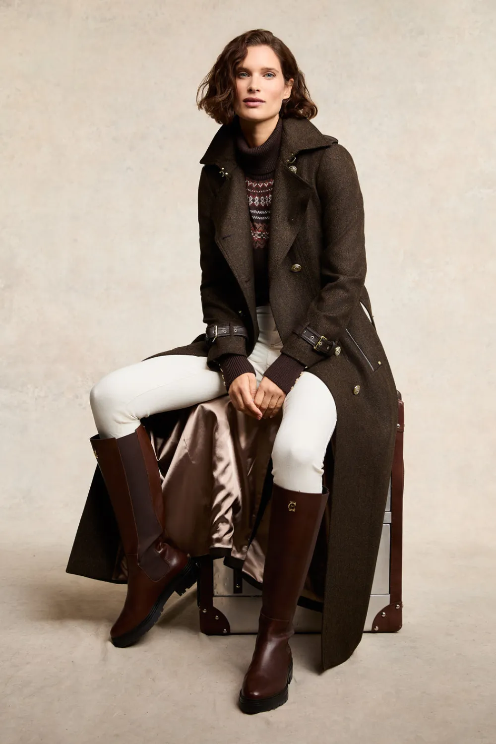 Women Holland Cooper Knitwear>Whistler Roll Neck Knit
