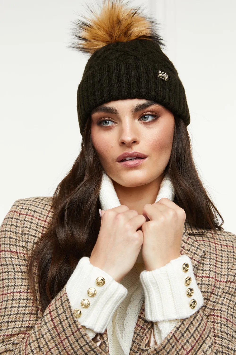 Women Holland Cooper Headwear|Hats & Headbands>Windsor Bobble Hat