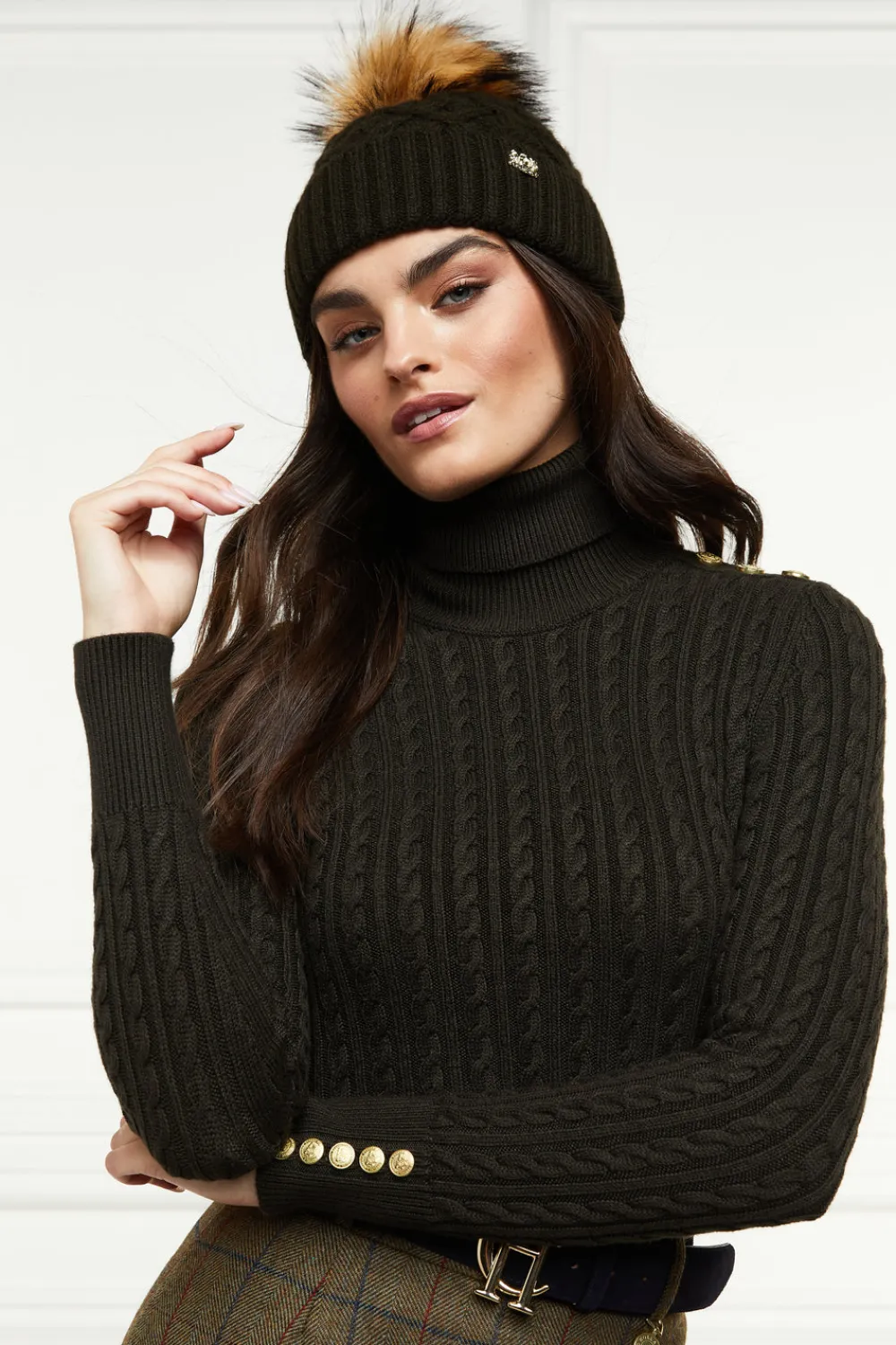 Women Holland Cooper Headwear|Hats & Headbands>Windsor Bobble Hat